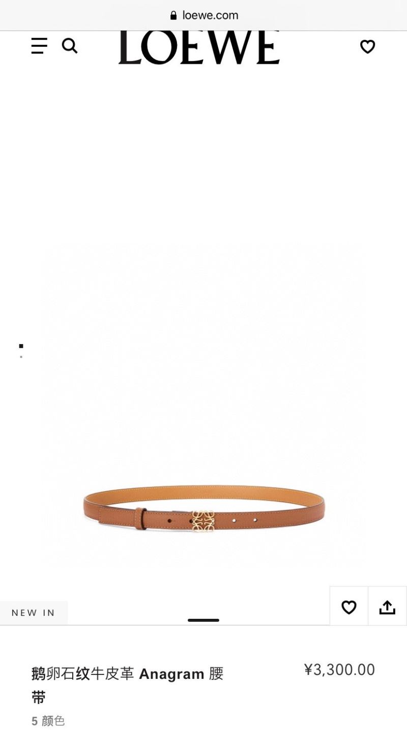 Loewe Belts